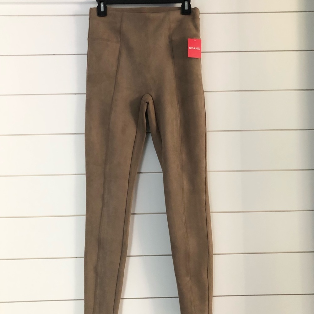 Spanx Faux Suede Leggings